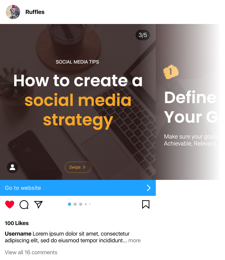 Instagram Carousel Templates